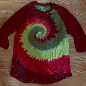 Juniors tied dyed T-shirt